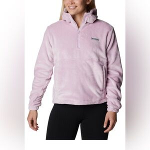 Columbia Women's Fireside Fleece Hoodie Small preowned condition
